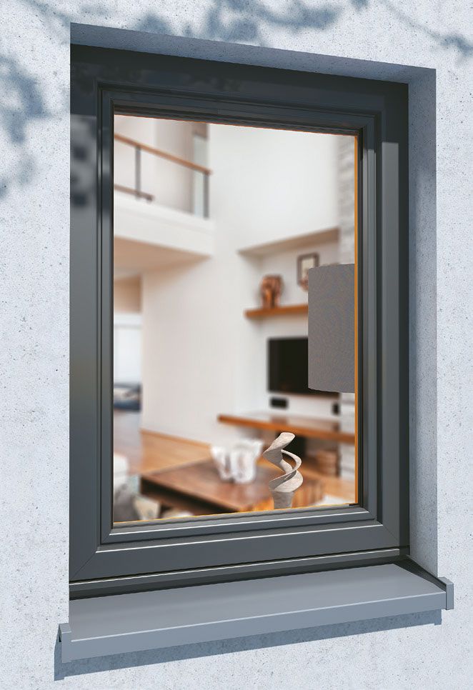 Fenêtre bois et aluminium gamme Elegance
